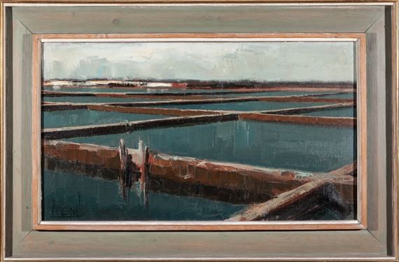 Balsas de sal, Santapola by José Pérez Gil, 1967