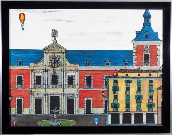 Palacio de Santa Cruz by Fernando Delapuente, 1963