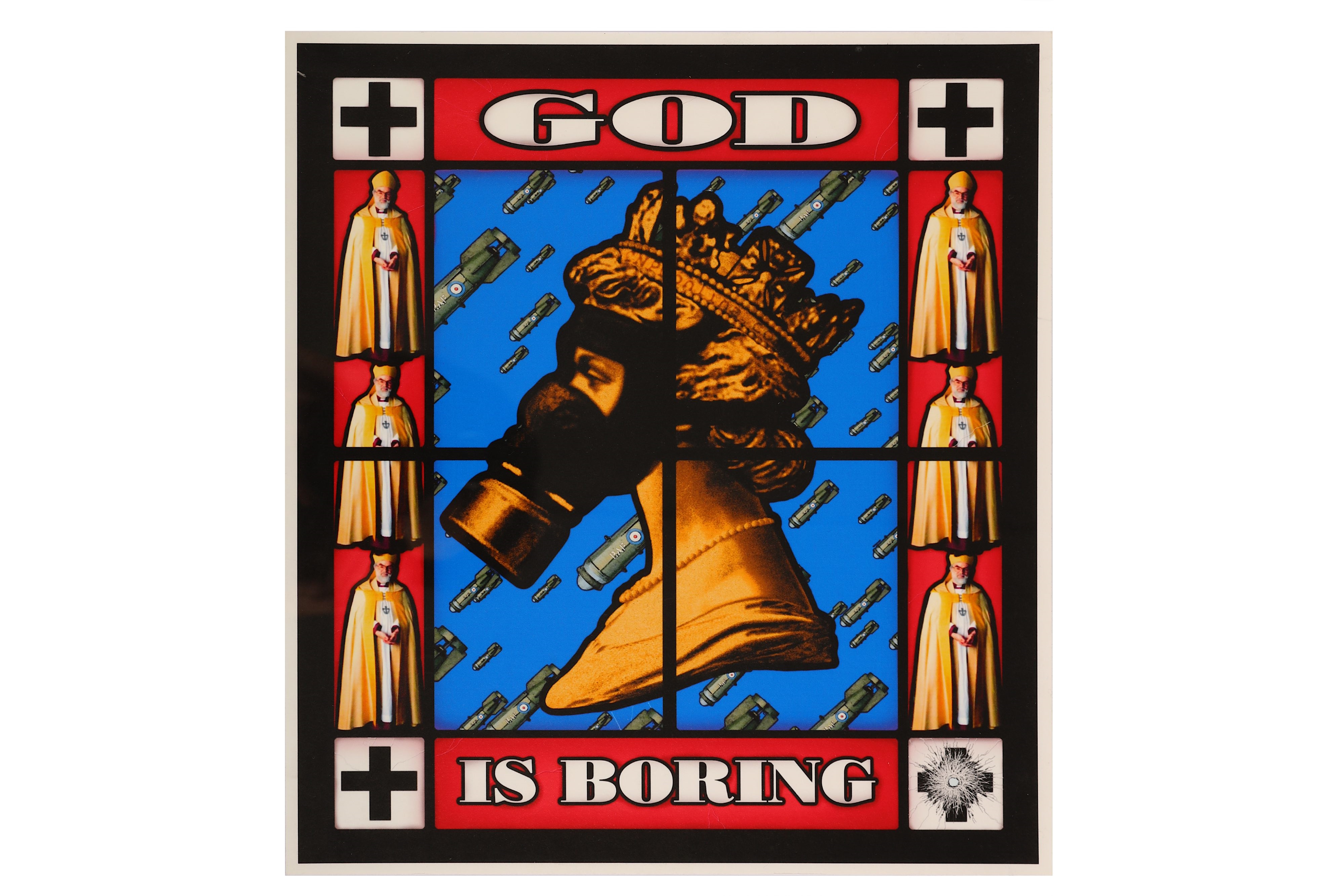 'God Is Boring Victory Window' by Jimmy Cauty, 2006