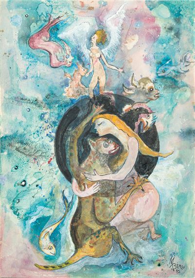 SANS TITRE by Marcel Béalu, 1985