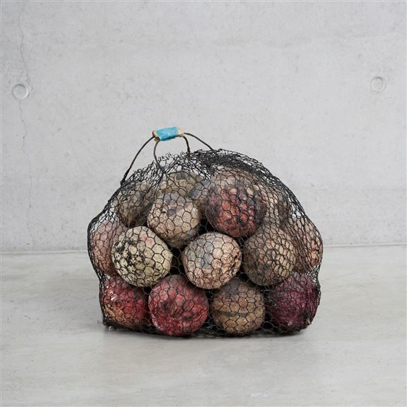 The Porter (fruit) by Sigalit Landau, 2002