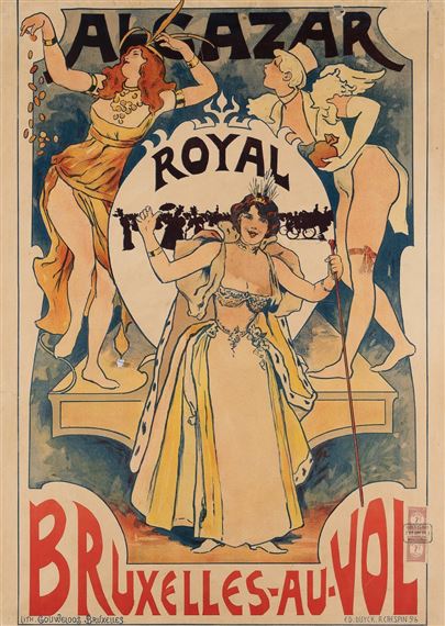 Alcazar royal by Adolphe Crespin, Edouard Duyck, 1895 - 1896