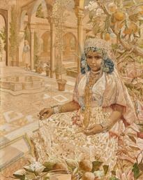 Two works: Paire de scènes orientalisantes by Henri Verbuecken, 1920-1921