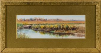 Marsh scene - Louisa Merritt
