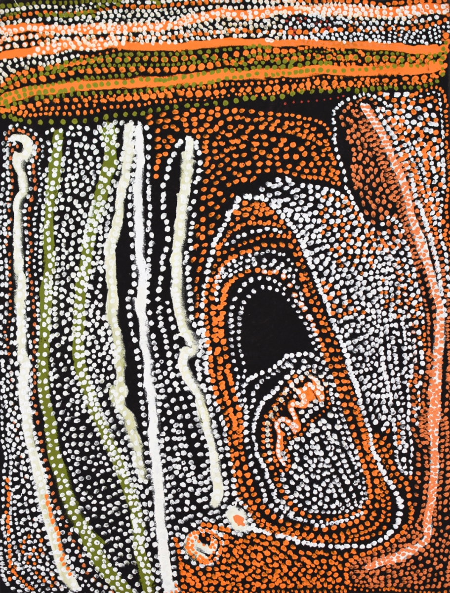 Artwork by Lydia Balbal, Murga, Made of synthetic polymer paint on canvas