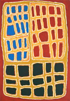 Minchin, in the Great Sandy Desert - John Mosquito Tjapangarti