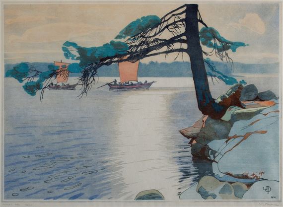 Walter J. Phillips: At The Lake - McMichael Canadian Art Collection