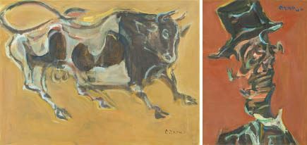 Cow by Chozaburo Inoue