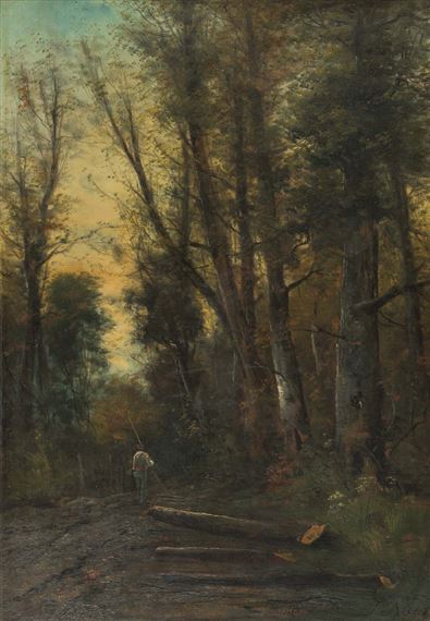Forest by Gustave Ricard