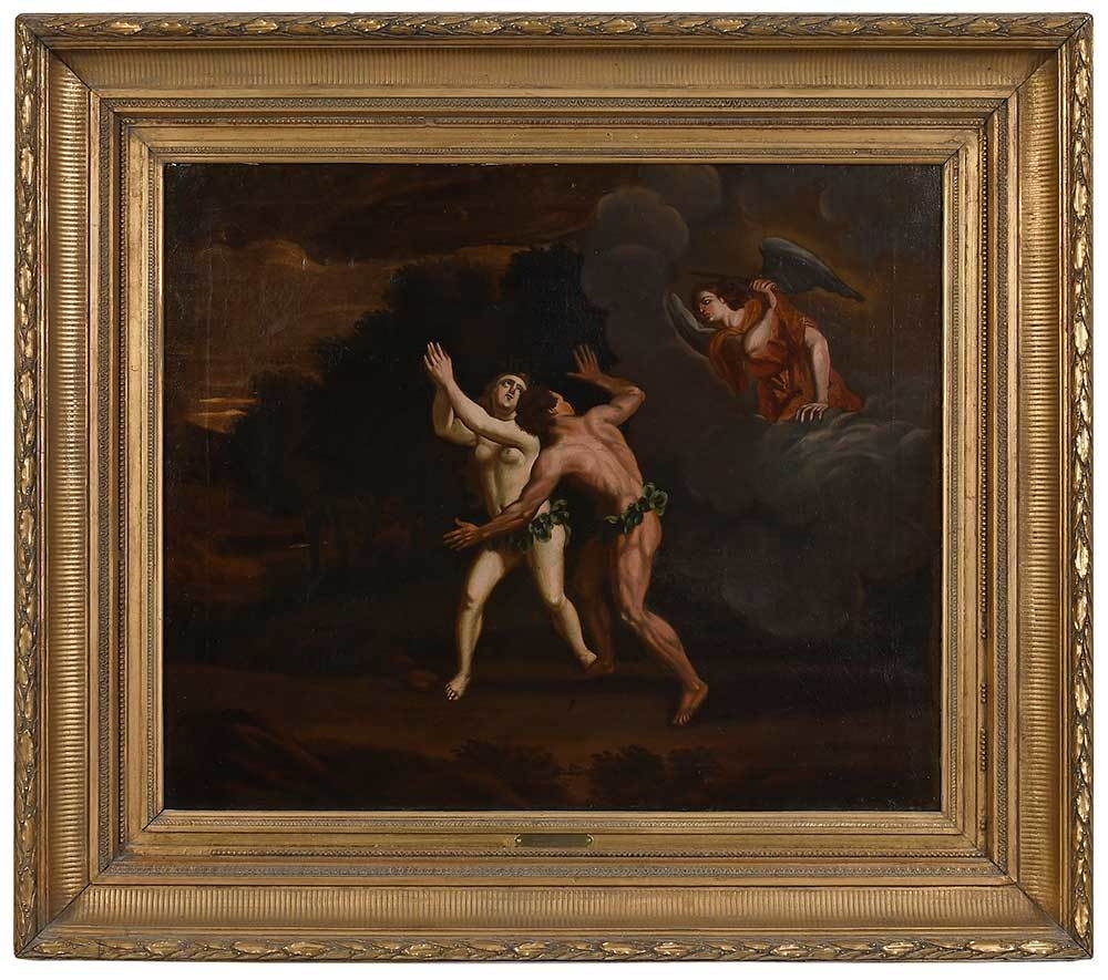 Flemish School 17th Century | Expulsion from the Garden of Eden | MutualArt