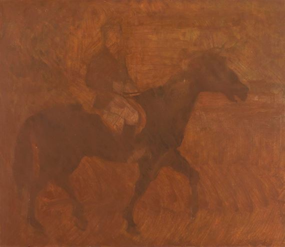 A caballo, n.d. - Carlos González Bogen