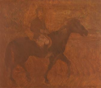 A caballo, n.d. - Carlos González Bogen