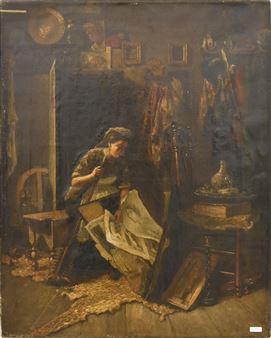 " L'atelier du peintre" - F. Meert