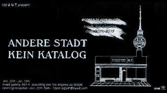 Another City – No Catalog - HVW8 Art + Design Gallery, Los Angeles