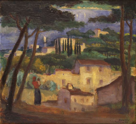 Taormina by Willy Bokor, 1929