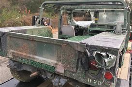 A Man and His Humvee: Mixed-Media Artist Joseph Guay Feels Cost of War Personally