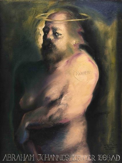 Self Portrait as Ruben's Mistress by Braam Kruger, 1986