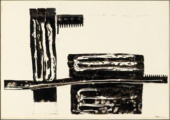 Max Burchartz: Ink Drawings from the 50’s - Galerie Berinson