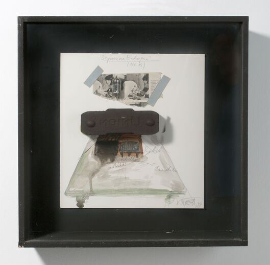 Depressive Endogema (Nr. 13) by Wolf Vostell, 1978