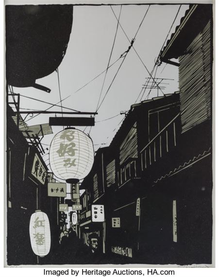 Kyoto Street by Evan Hecox, 2004