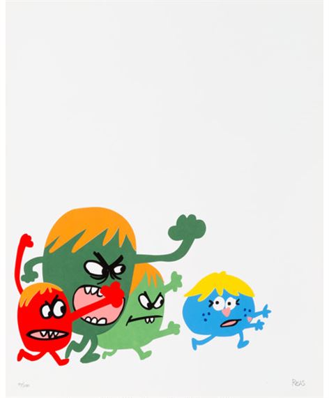 Todd James | Blacklight Print (2006) | MutualArt