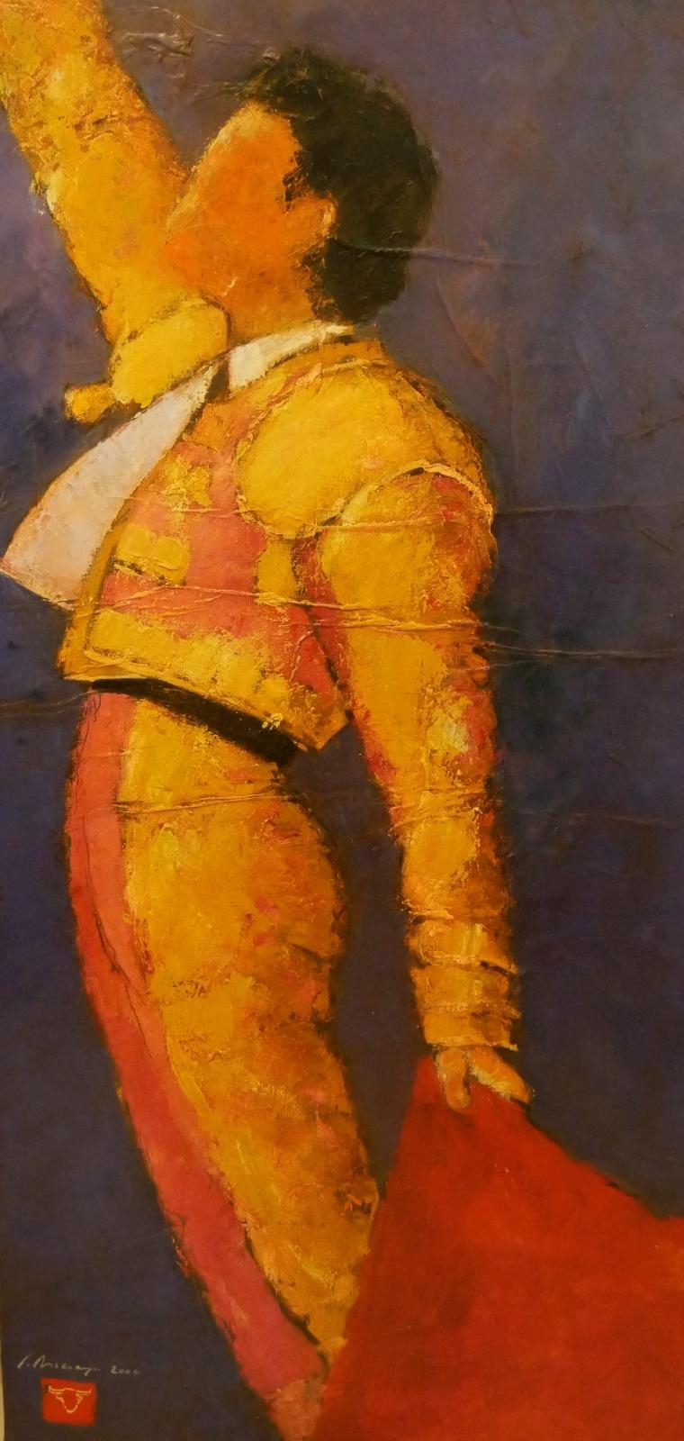 Artwork by Patrick Descamps, The Triumph, Made of Oil on canvas