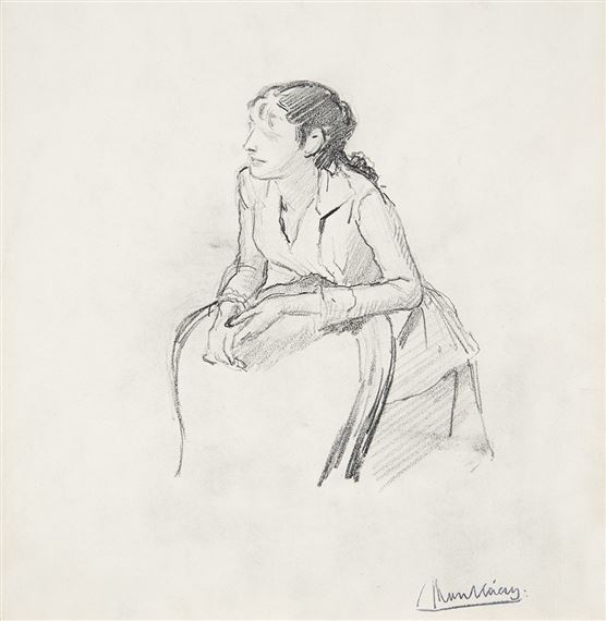 Draft to Milton by Mihaly Munkacsy