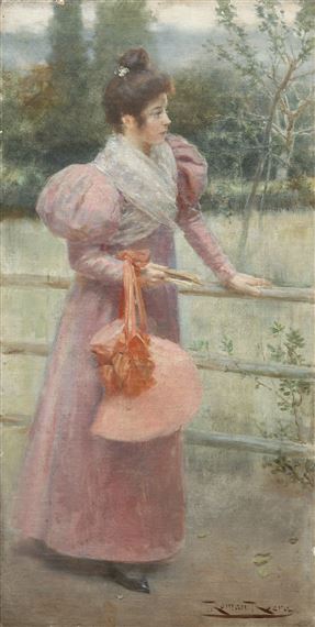 Romá Ribera | Una joven | MutualArt
