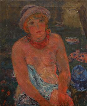 Una joven - Lluís Mercadé