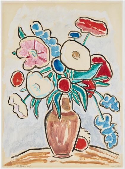 Bouquet by Gabriele Münter, 1957