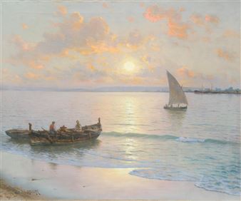 Atardecer en El Mar - Guillermo Gomez Gil