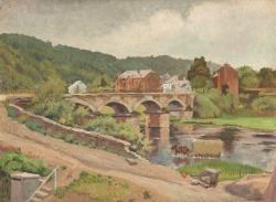 Bohan, le pont by Adolphe Crespin