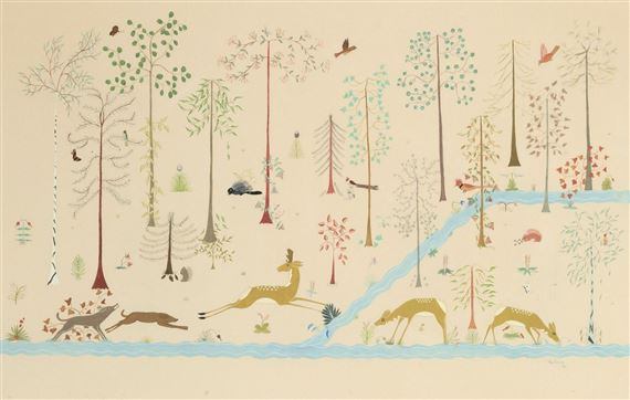 The Forest by Merina Lujan, 1936