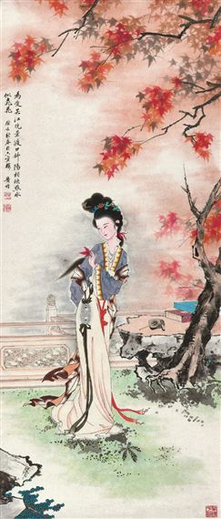 A BEAUTY by Huang Jun, 1983