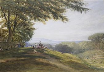 A HOLIDAY AT HAMPSTEAD - Walter Field