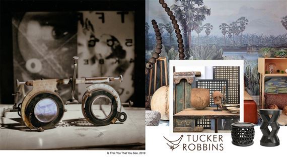 Tina West And Tucker Robbins: Is That You That You See - Robin Rice Gallery