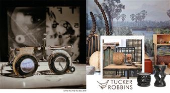 Tina West And Tucker Robbins: Is That You That You See - Robin Rice Gallery