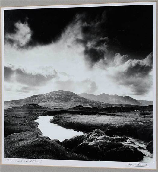 Fergus Bourke | Two landscape photos: Storm Clouds Over the Bens ...