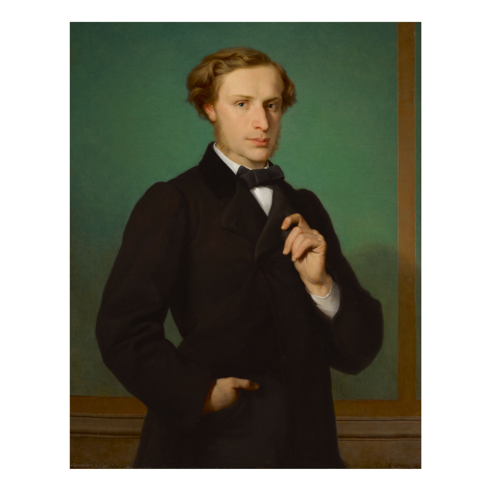 Artwork by Gaston Casimir Saint-Pierre, PORTRAIT OF MONSIEUR E.G***, Made of oil on canvas