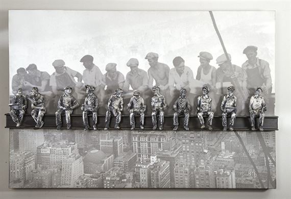 Lunchtime on a Skyscreper by Sergio Furnari, 1999