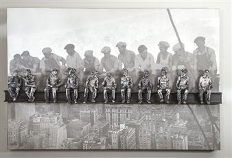 Lunchtime on a Skyscreper - Sergio Furnari