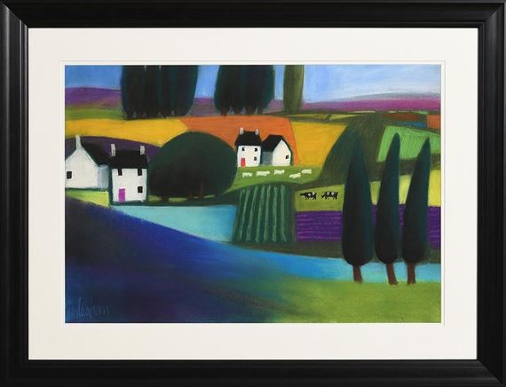George Callaghan | Cattle Grazing | MutualArt