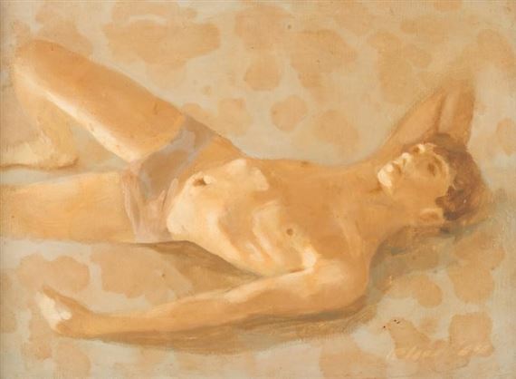 Boy Resting by Robert R. Bliss, 1964