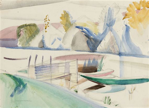 A Landing Stage on the Seine