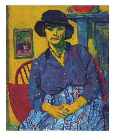 Connie Martin by Matthew Arnold Bracy Smith, Painted in 1915