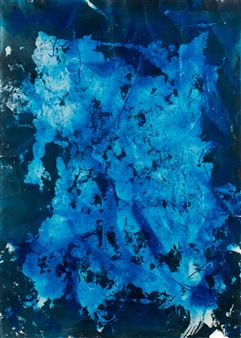 Untitled (Blue Ink) Picture