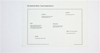 Draught: Živa Božičnik Rebec: Topical Applications 2 - +MSUM - Museum of Contemporary Art Metelkova