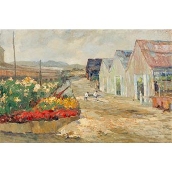 "In the gardening" - Gustav Jäger