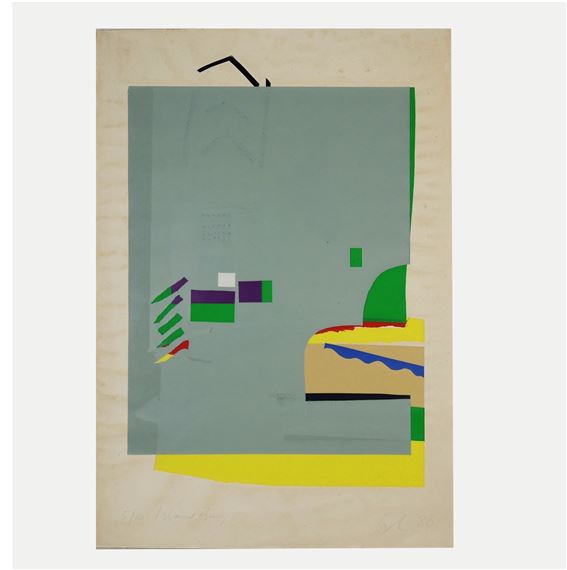 Island Bay by Gordon Crook, 1980