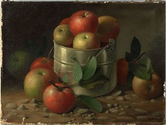 Still life with apples - G.F. Keil